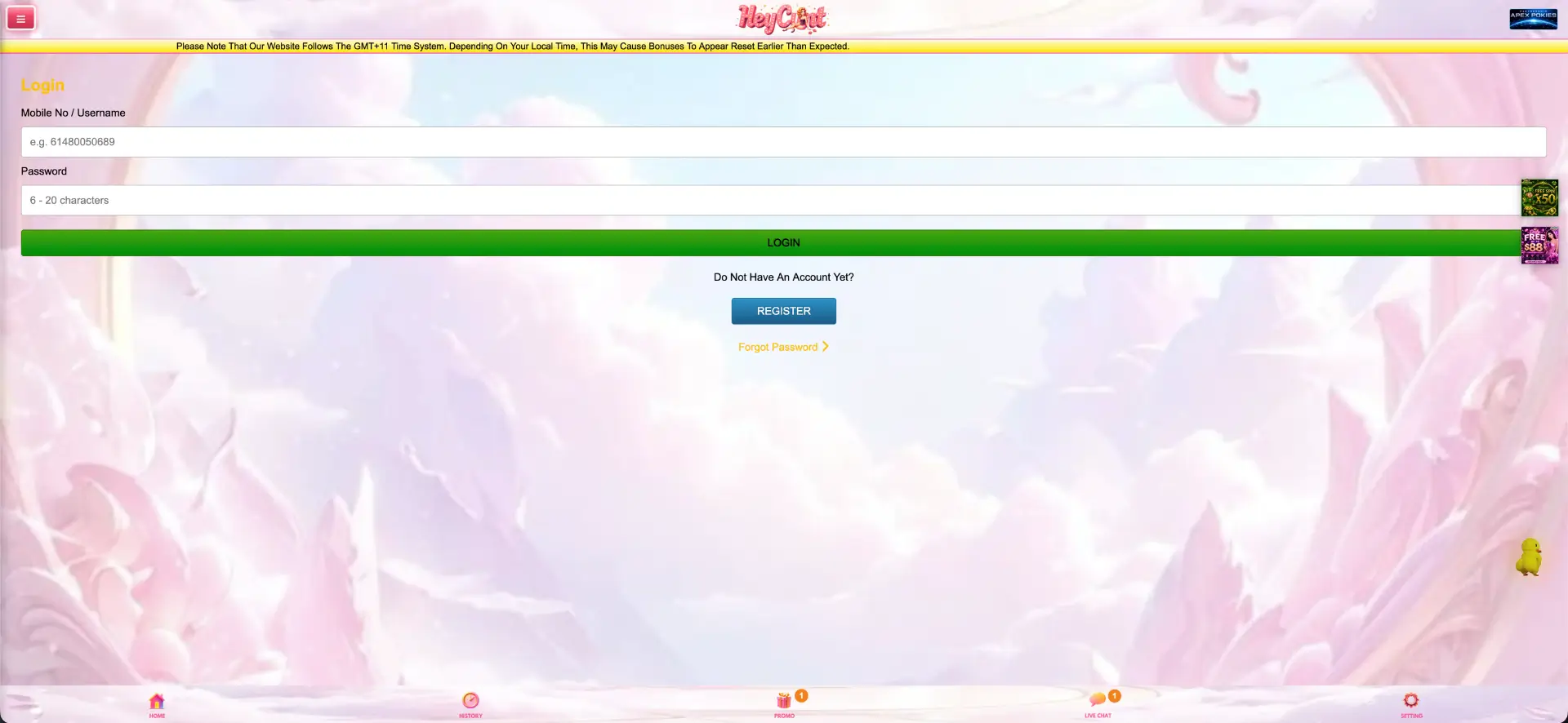 HeyCunt Casino Login HeyCunt Casino Login